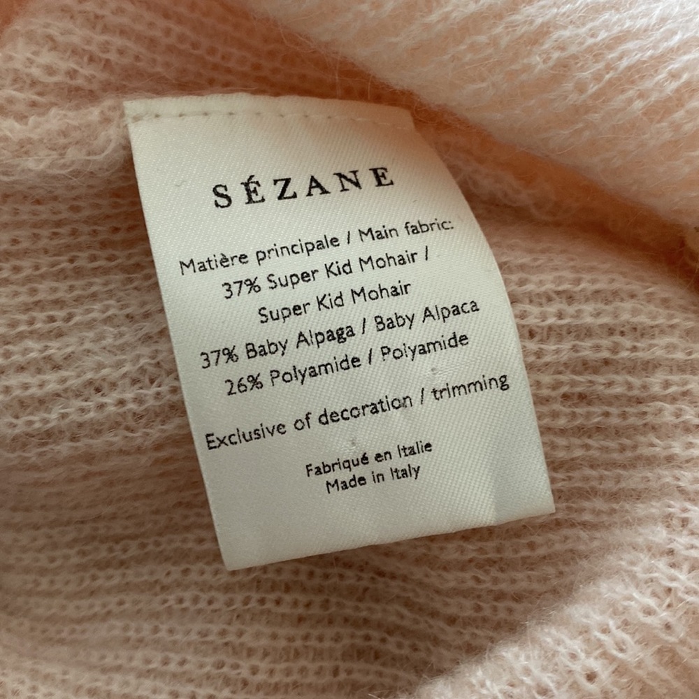 Sézane pink knit - Picture 4 of 5